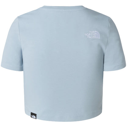 T-shirt Donna The North Face - W S/S Essential Cropped Slim Tee - Grigio