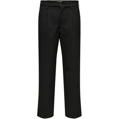 Pantaloni Uomo Only & Sons - Onsmiro Tailored Loose 0346 Pant Noos - Nero