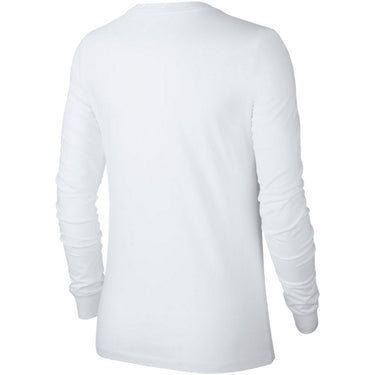 Maglie a manica lunga Donna Nike - NSW Women's Long-Sleeve T-Shirt - Bianco