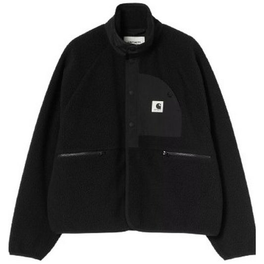 Giacche Donna Carhartt Wip - W' Flynn Fleece Jacket - Nero