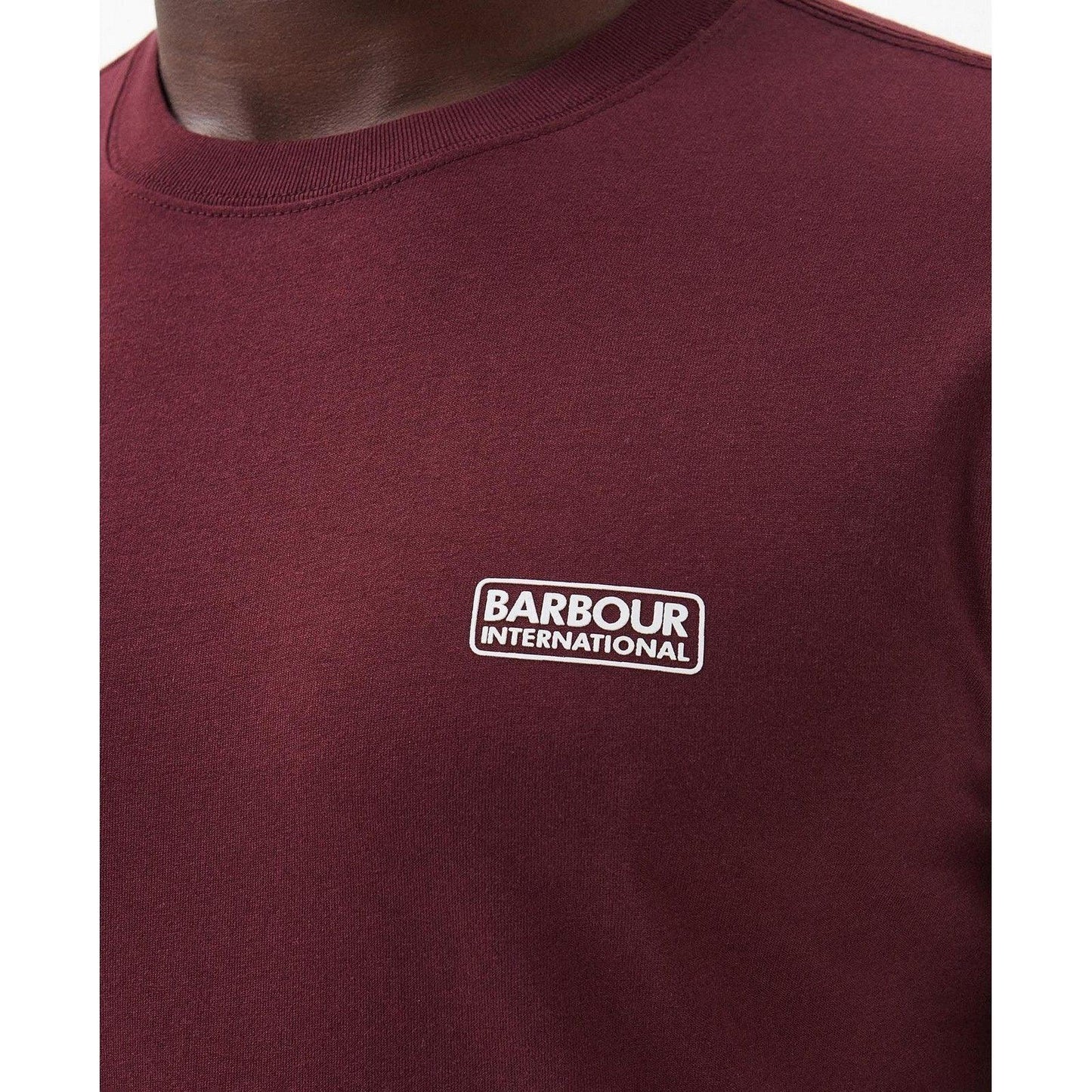 T-shirt Uomo Barbour International - Small Logo T-Shirt - Bordeaux