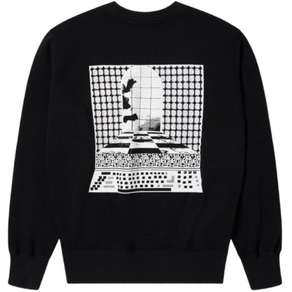 Felpe senza cappuccio Uomo Edwin - Panku Sweat - Nero