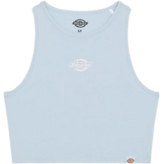 Canotte e top Donna Dickies - Powers Vest W - Celeste