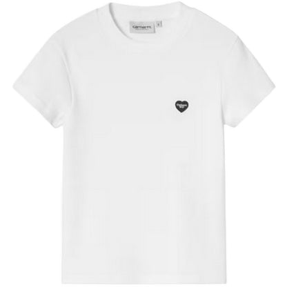T-shirt Donna Carhartt Wip - W' S/S Small Heart Patch T-Shirt - Bianco