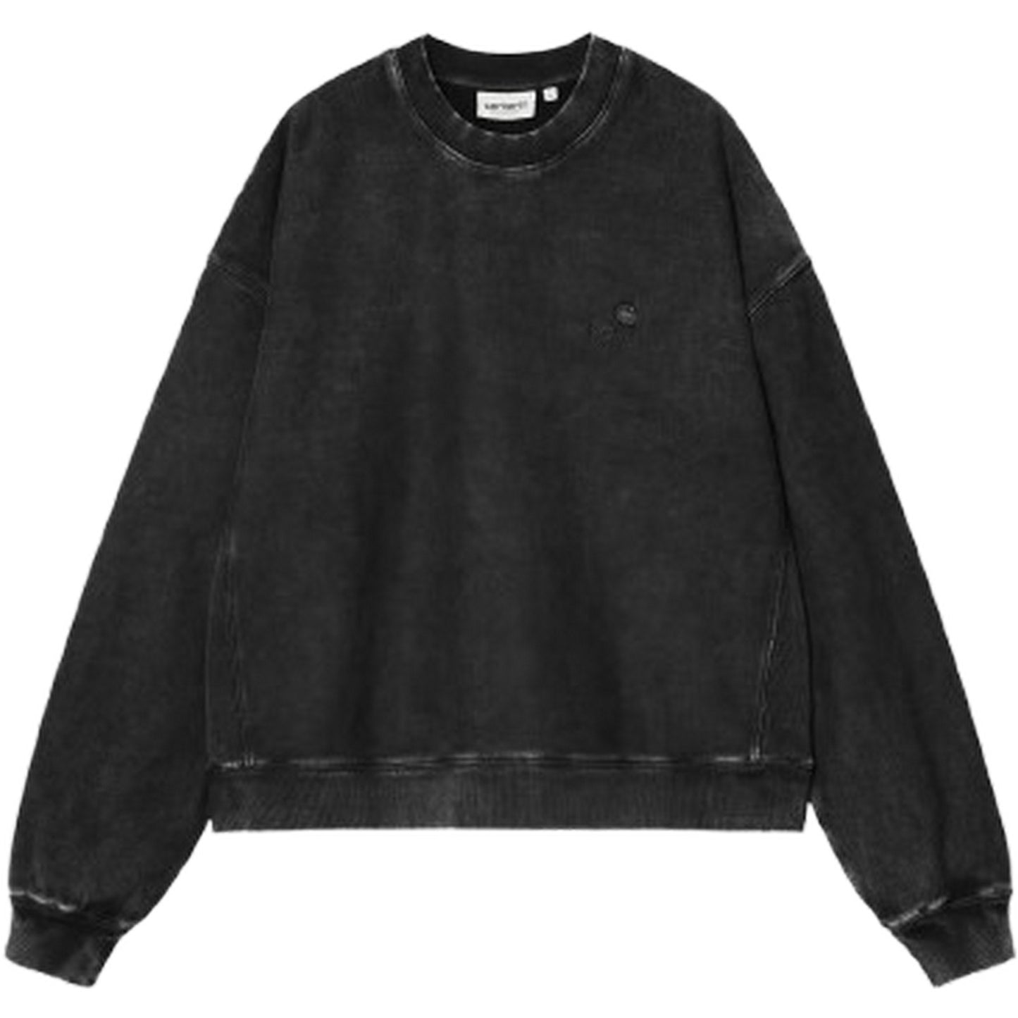 Felpe senza cappuccio Donna Carhartt Wip - W' Lambert Sweat - Nero