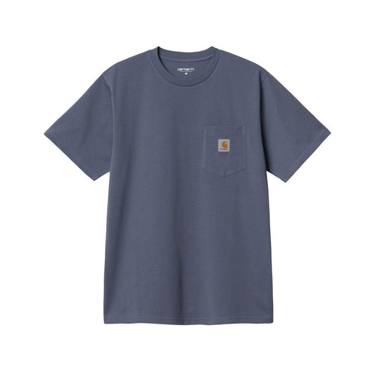 T-shirt Uomo Carhartt Wip - S/S Pocket T-Shirt - Blu