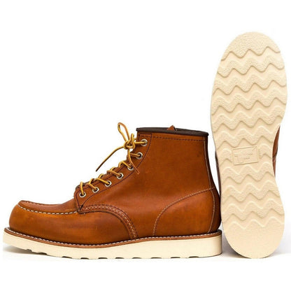 Stivali Uomo Red Wing - 875 Classic Moc Toe Oro Legacy - Marrone