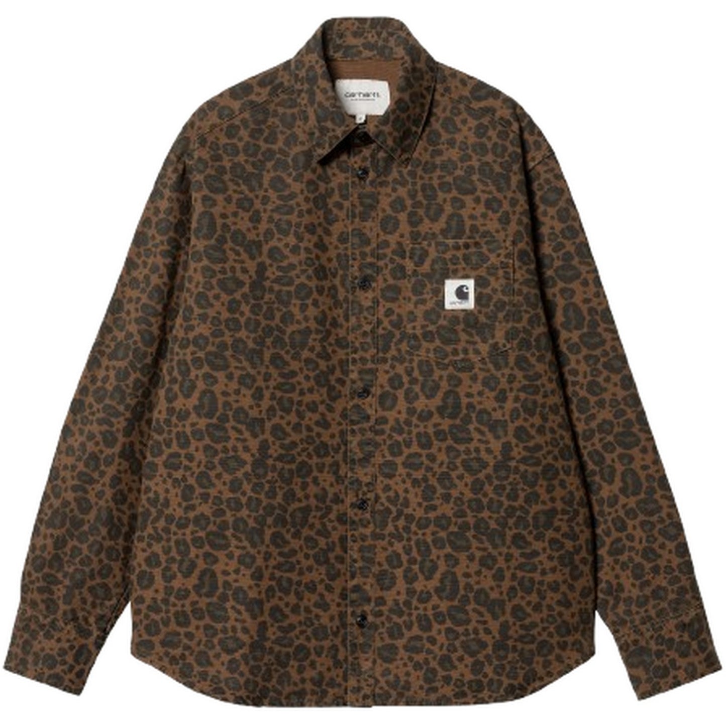 Camicie Donna Carhartt Wip - W' L/S Leo Shirt - Camouflage