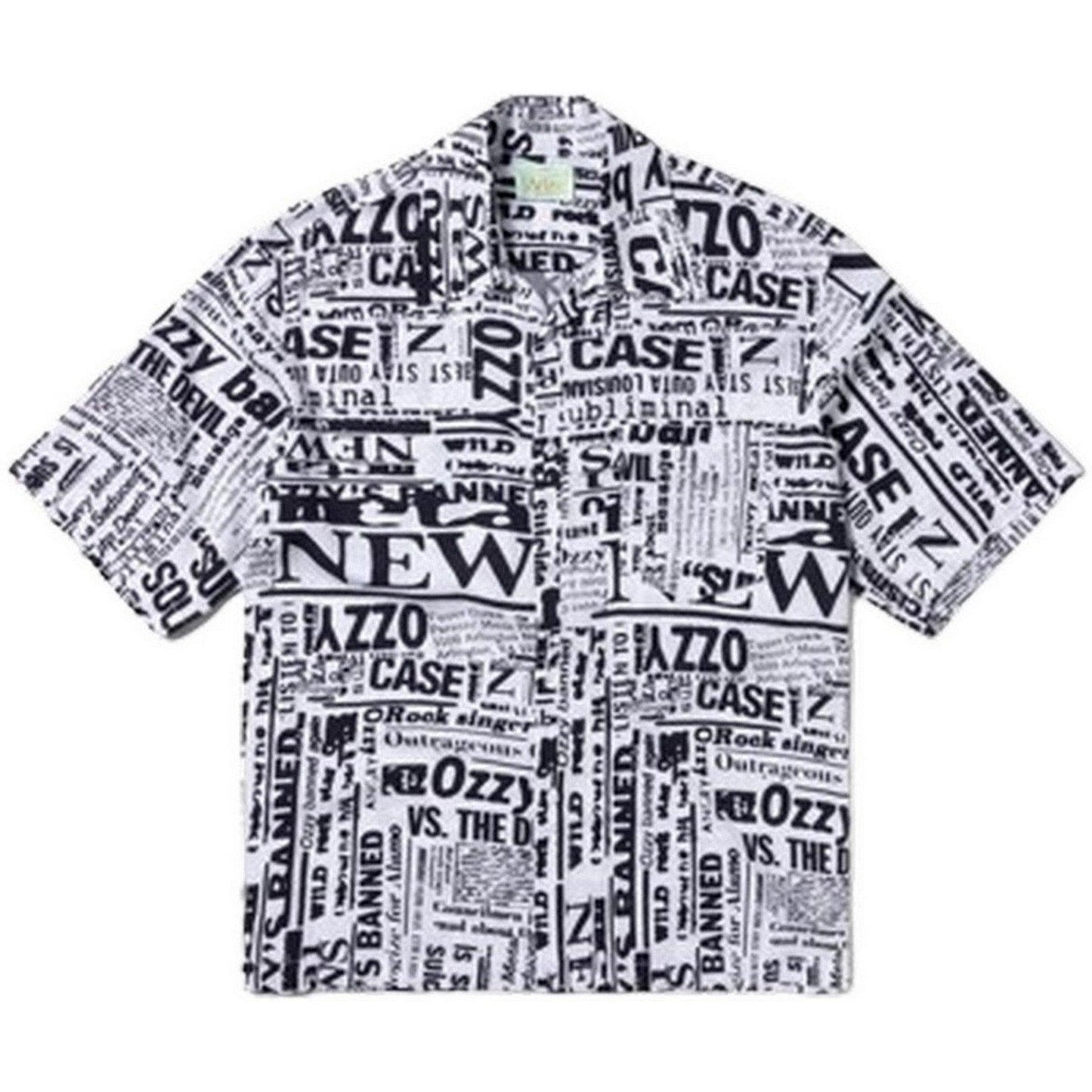 Camicie casual Unisex Aries - Ozzy Hawaiian Shirt - Bianco
