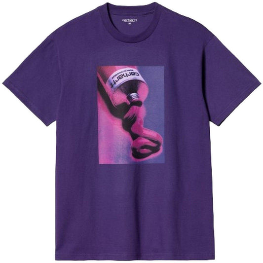 T-shirt Uomo Carhartt Wip - S/S Tube T-Shirt - Viola