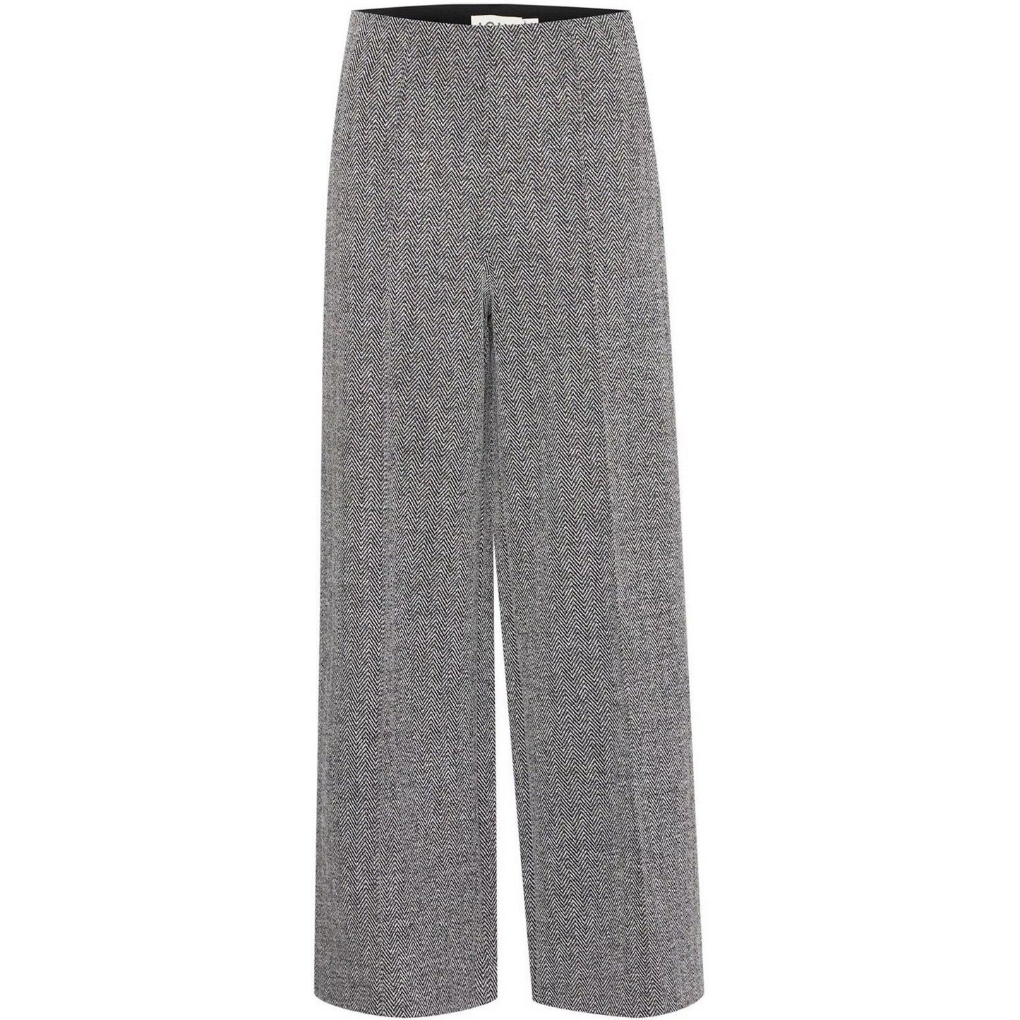 Pantaloni Donna Ichi - Ihkate Jacquard Pa9 - Multicolore