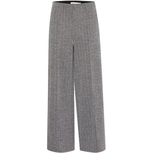 Pantaloni Donna Ichi - Ihkate Jacquard Pa9 - Multicolore