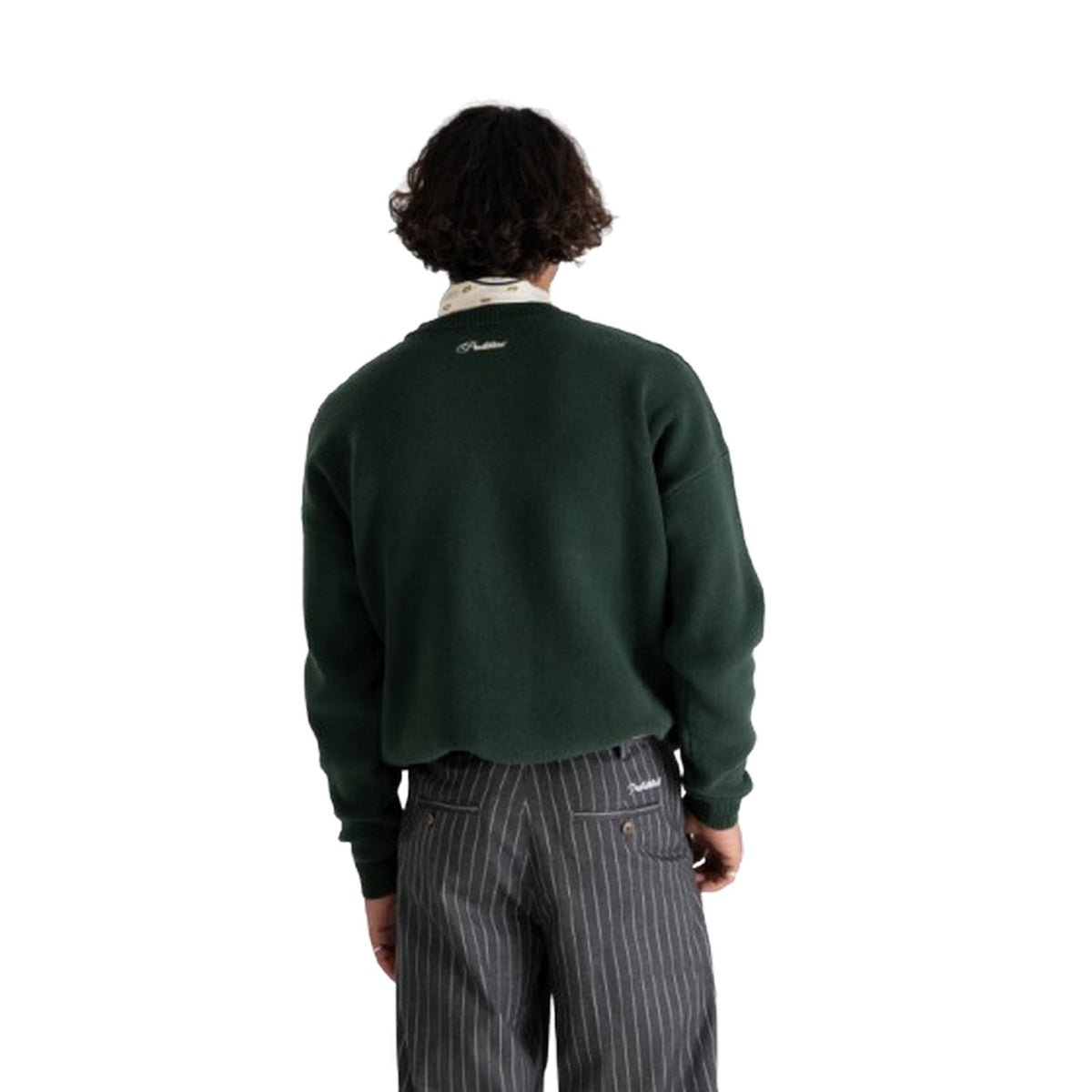 Felpe senza cappuccio Uomo Prohibited - Initial Knit Sweater - Verde