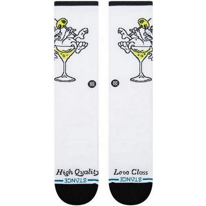 Calze Unisex Stance - High Quality Low Class Crew - Bianco
