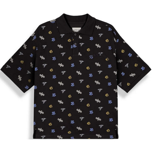 Camicie casual Uomo Grmy - Chief Watcher All Over Print Polo Shirt - Nero