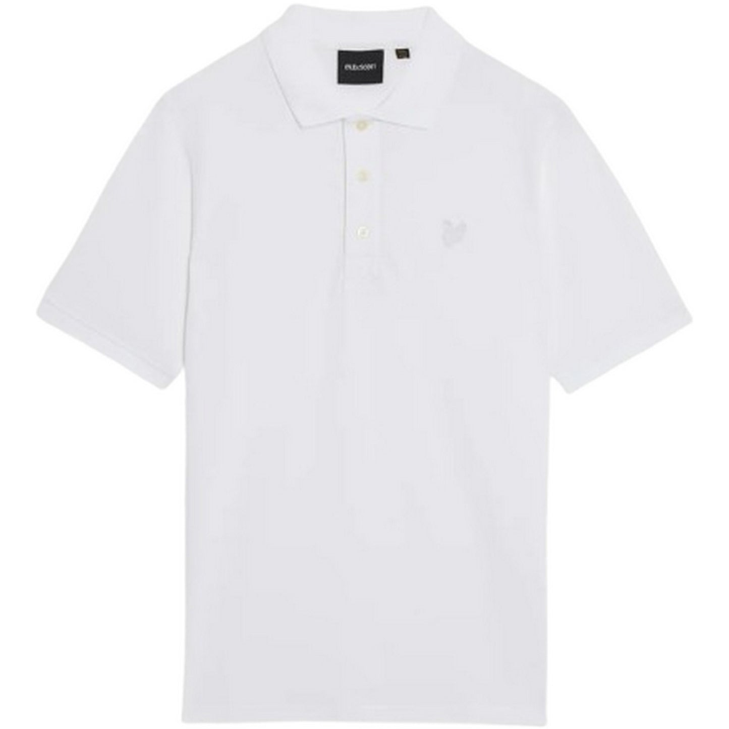 Polo Uomo Lyle & Scott - Superfine Polo Shirt - Bianco