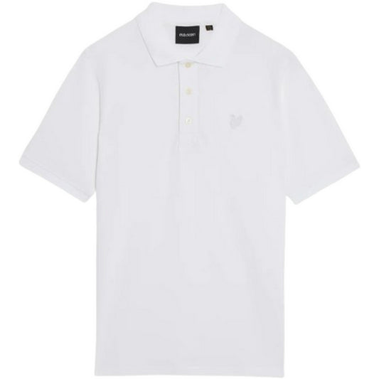Polo Uomo Lyle & Scott - Superfine Polo Shirt - Bianco