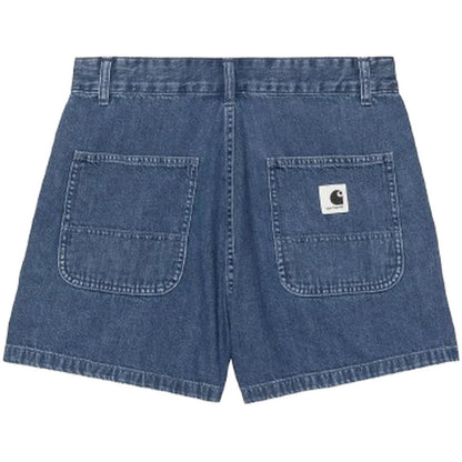 Bermuda Donna Carhartt Wip - W' Lova Short - Blu