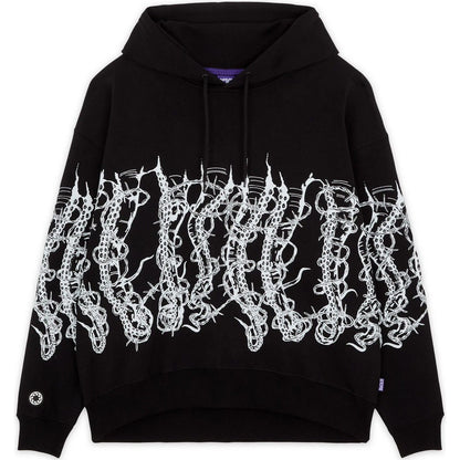 Felpe con cappuccio Uomo Octopus - Octopus By Giorgio Di Salvo – Barbed Wire Hoodie - Nero