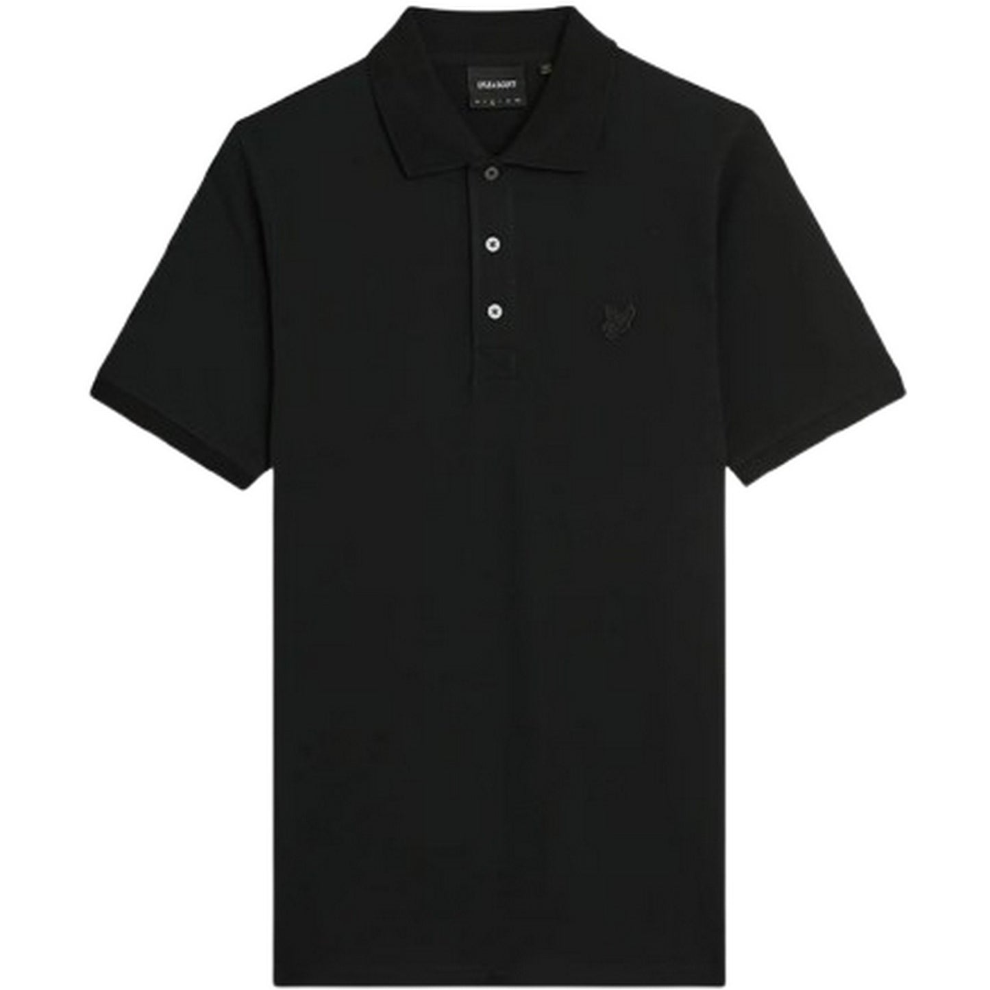 Polo Uomo Lyle & Scott - Superfine Polo Shirt - Nero