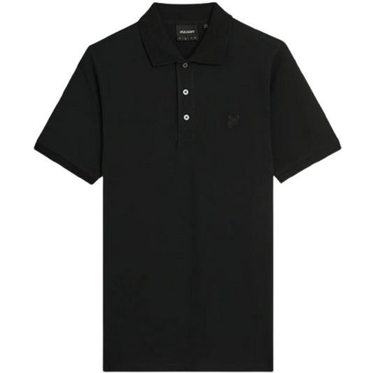 Polo Uomo Lyle & Scott - Superfine Polo Shirt - Nero