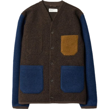 Cardigan Uomo Universal Works - Cardigan - Marrone