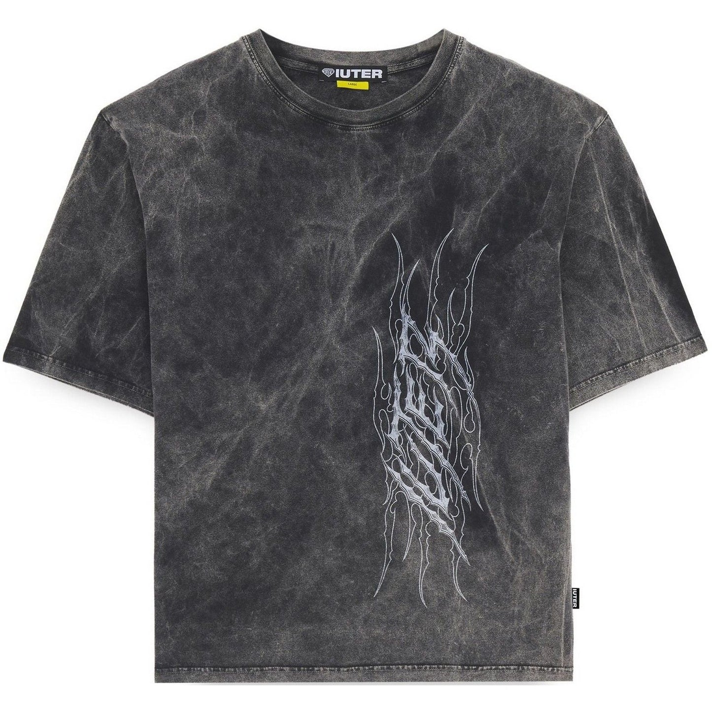 T-shirt Uomo Iuter - Tribal Marble Tee - Nero