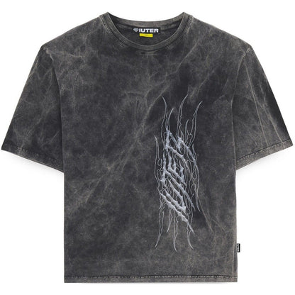 T-shirt Uomo Iuter - Tribal Marble Tee - Nero
