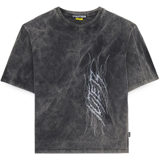 T-shirt Uomo Iuter - Tribal Marble Tee - Nero