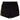 Pantaloncini Donna Vision of Super - Black Shorts With Off White Flames - Nero