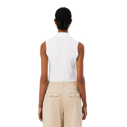 Polo Donna Lacoste - Polo Manica Corta - Bianco