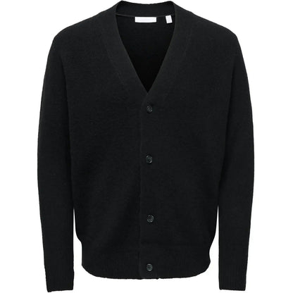 Cardigan Uomo Only & Sons - Onsray Reg Ls Cardigan Knit Frml Noos - Nero