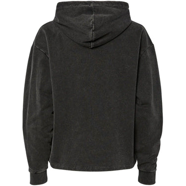 Felpe con cappuccio Donna Pieces - Pcchilli Ls Washed Sweat Hoodie Noos Bc - Nero
