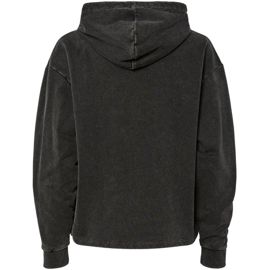 Felpe con cappuccio Donna Pieces - Pcchilli Ls Washed Sweat Hoodie Noos Bc - Nero