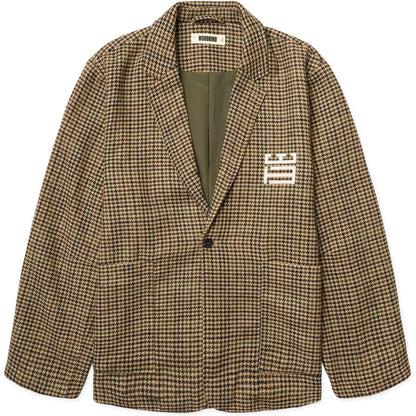 Blazer Uomo Woodbird - WBGing Check Blazer - Marrone