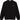 Iuter Sweats à capuche pour hommes - Heart Logo Crewneck - Noir