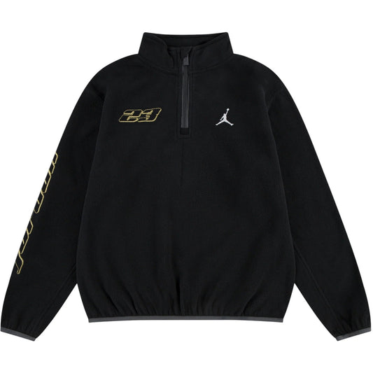 Felpe con cappuccio Ragazzi Unisex Jordan - Jdb Mountainside Polar Flc Hz - Nero