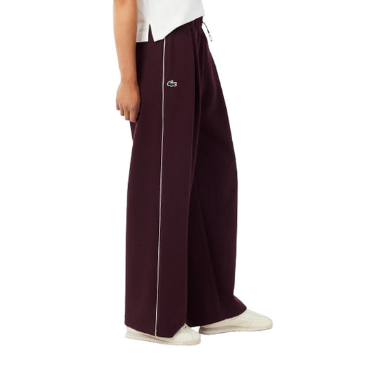 Pantaloni Donna Lacoste - Pantaloni Tuta - Bordeaux