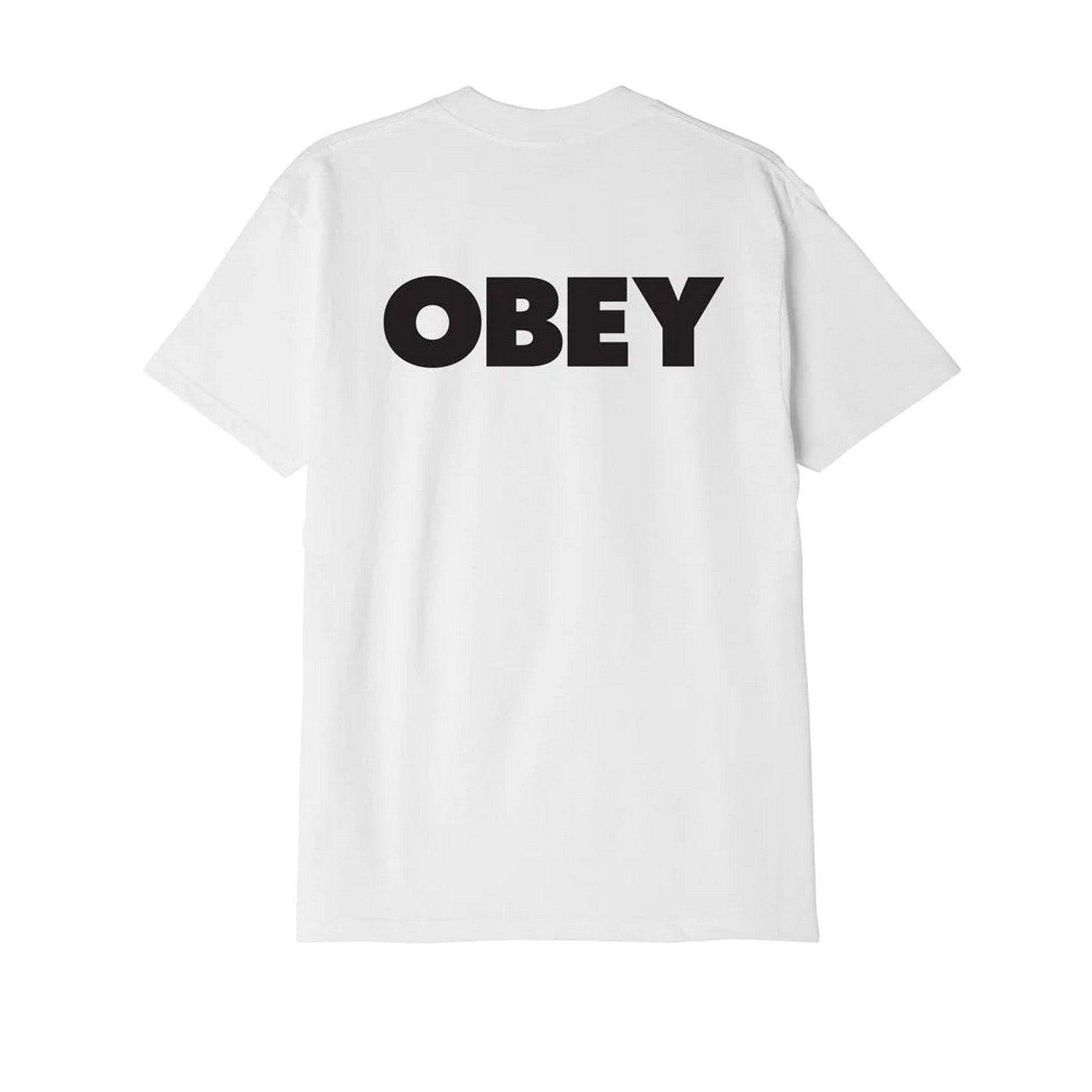 T-shirt Unisex Obey - Bold Obey 2 Classic Tee - Bianco