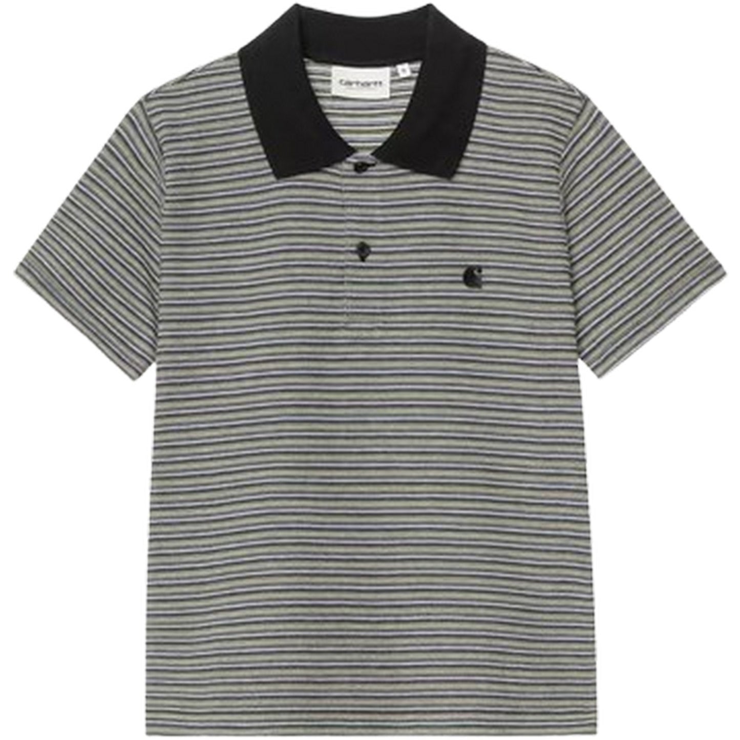 Polo Donna Carhartt Wip - W' S/S Dion Polo - Nero