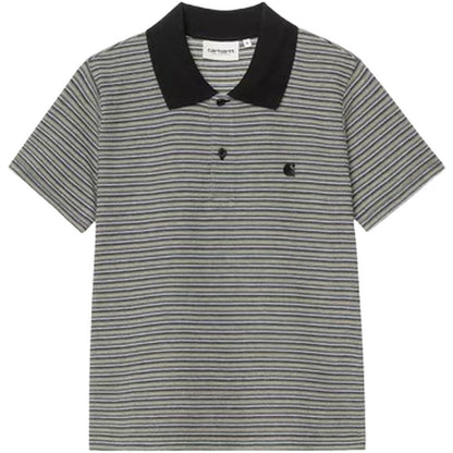 Polo Donna Carhartt Wip - W' S/S Dion Polo - Nero