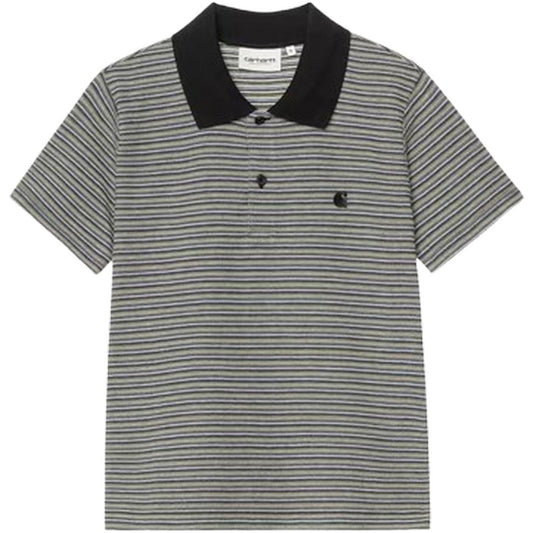 Polo Donna Carhartt Wip - W' S/S Dion Polo - Nero