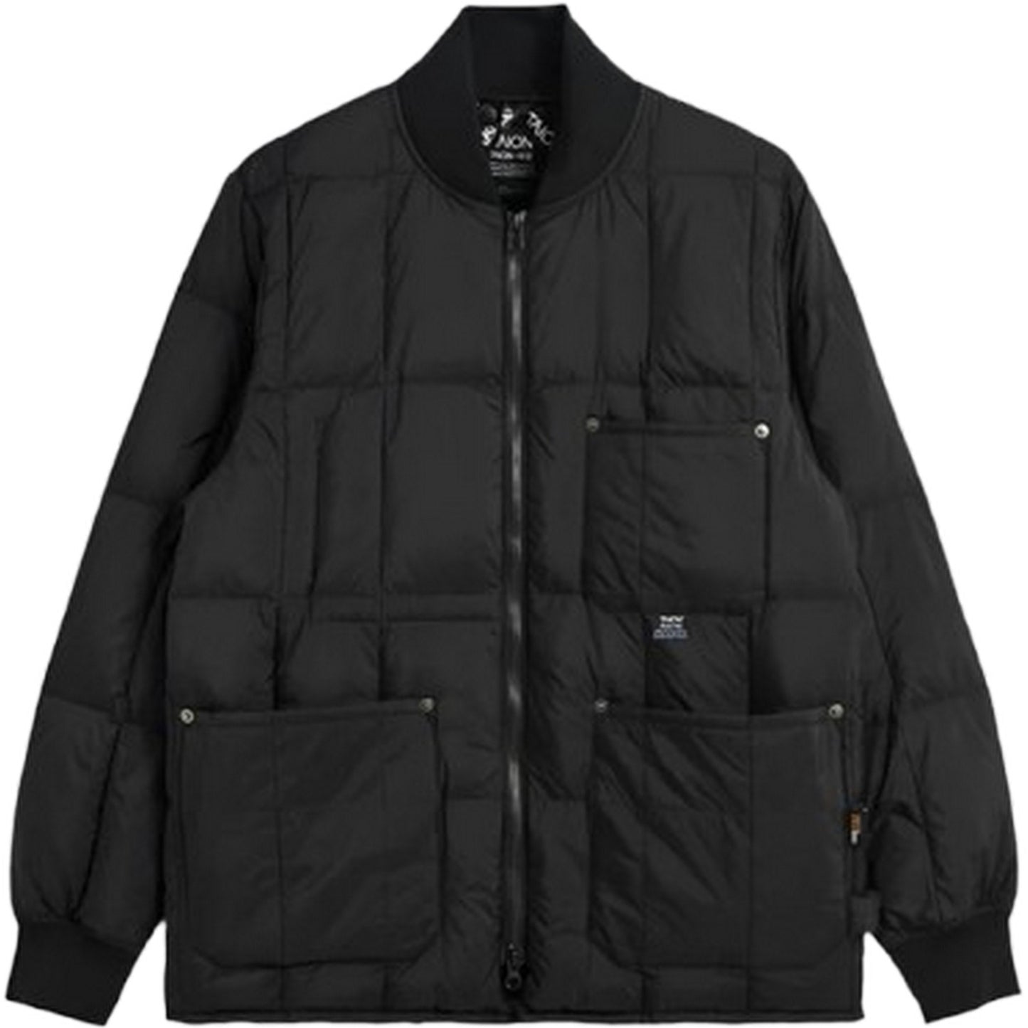 Piumini Unisex Taion - Work W-Zip Lib Down Jacket - Nero