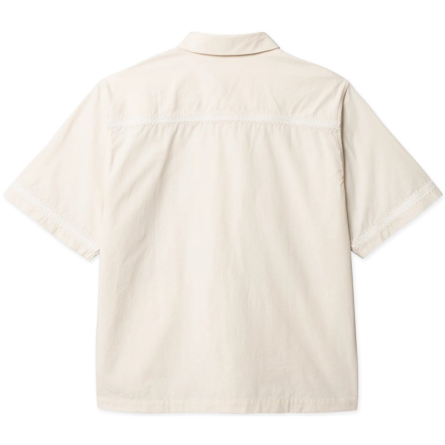Camicie casual Uomo Woodbird - Wbwang Line Shirt - Bianco