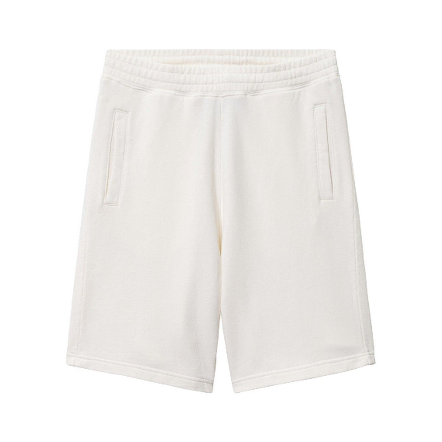 Bermuda Uomo Carhartt Wip - Nelson Sweat Short - Bianco