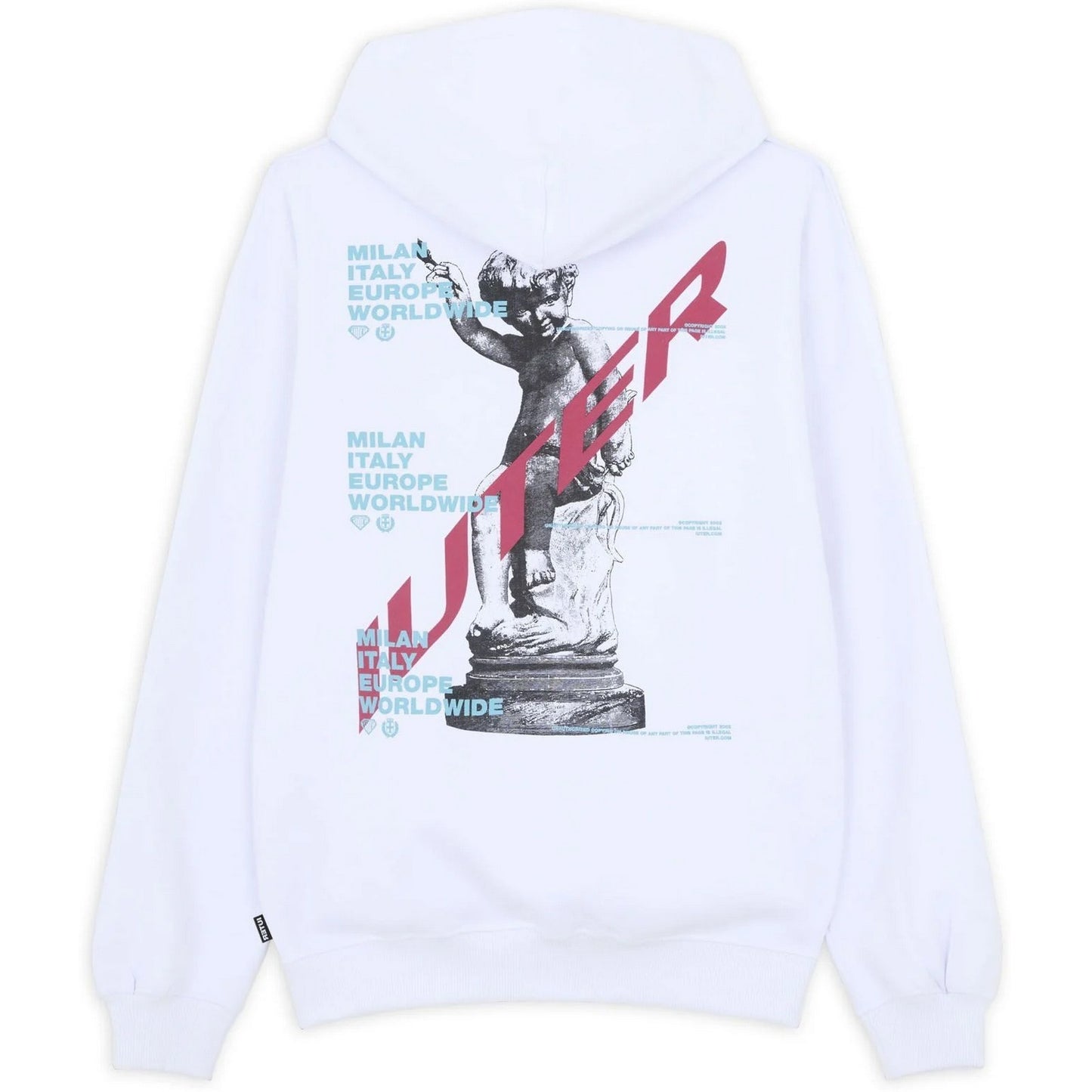 Felpe con cappuccio Uomo Iuter - Cupido Hoodie - Bianco