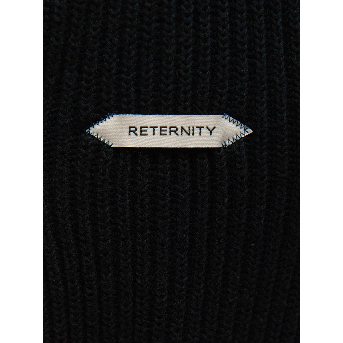 Maglie Uomo Reternity - L'atelier Line Knit Zipper - Nero
