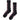 Unisex Happy Socks – Schleifensocke – Schwarz