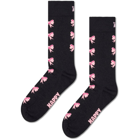 Calze Unisex Happy Socks - Bow Sock - Nero