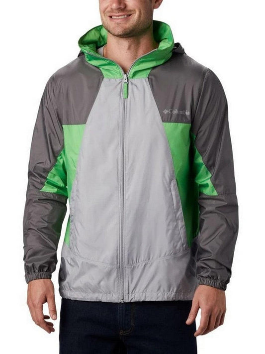 Giubbini Uomo Columbia - Point Park Windbreaker - Verde